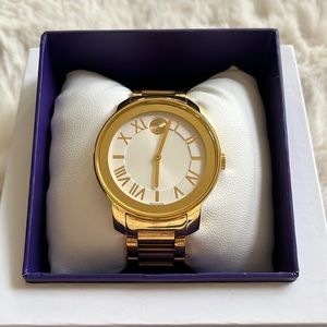 Movado Bold Gold Stainless Steel Watch (Women's)